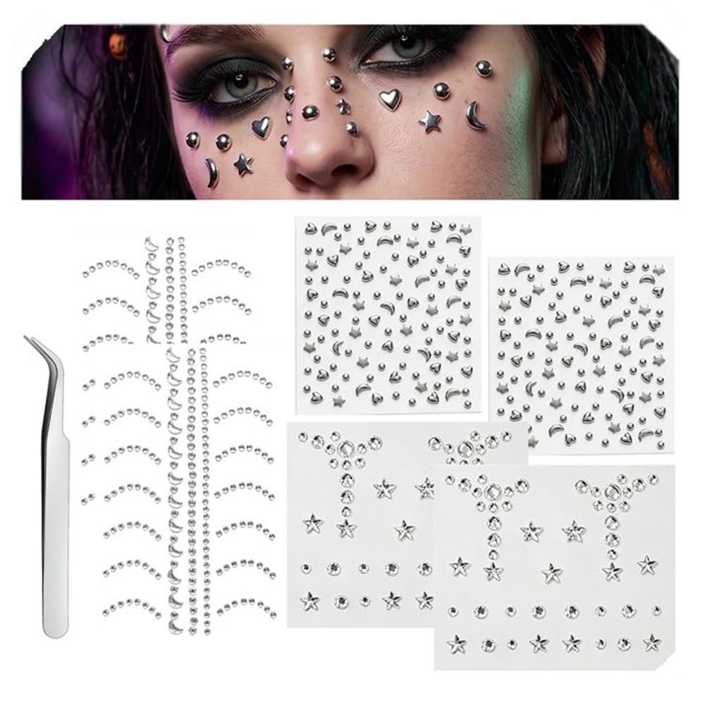 Body Jewelry And Piercing - Fake Piercings Balls Stick on Nose