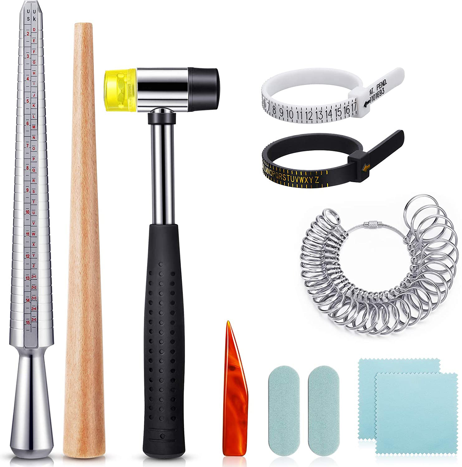 Body Jewelry Tool - 11 Pieces Of US UK Ring