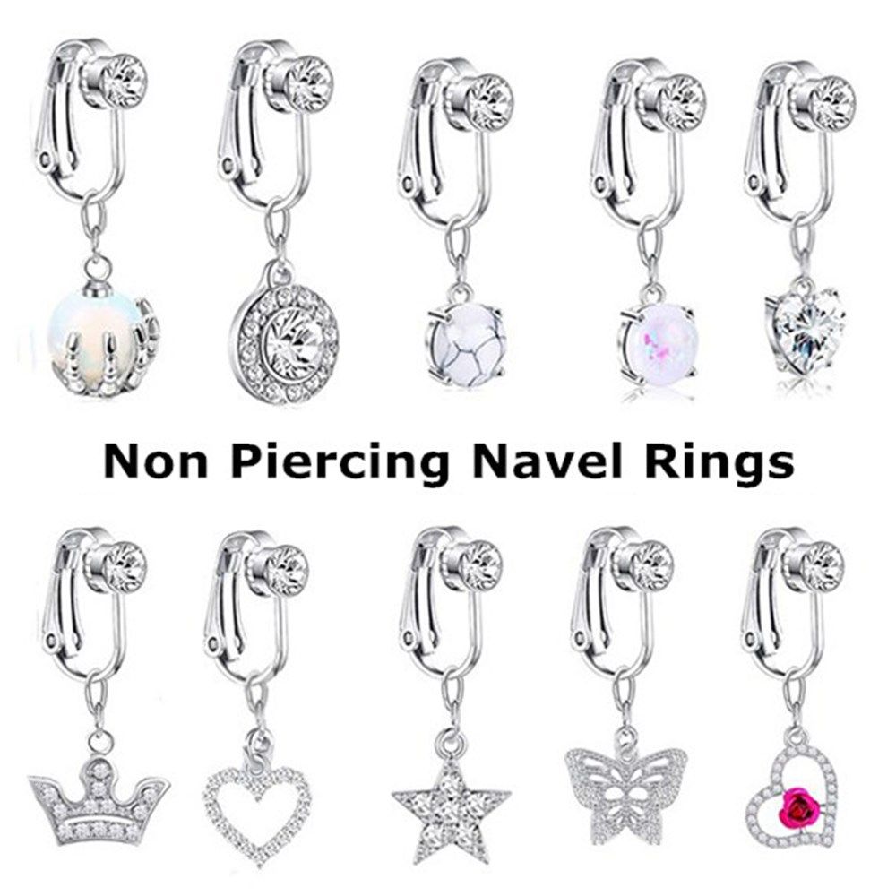 Body Jewelry And Piercing - Fashion Women Belly Button Ring Non