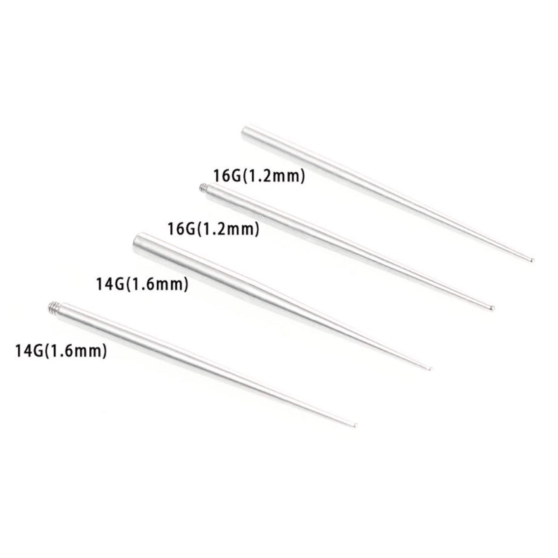 Body Jewelry Tool - Steel Cone Insertion Pin Rod for