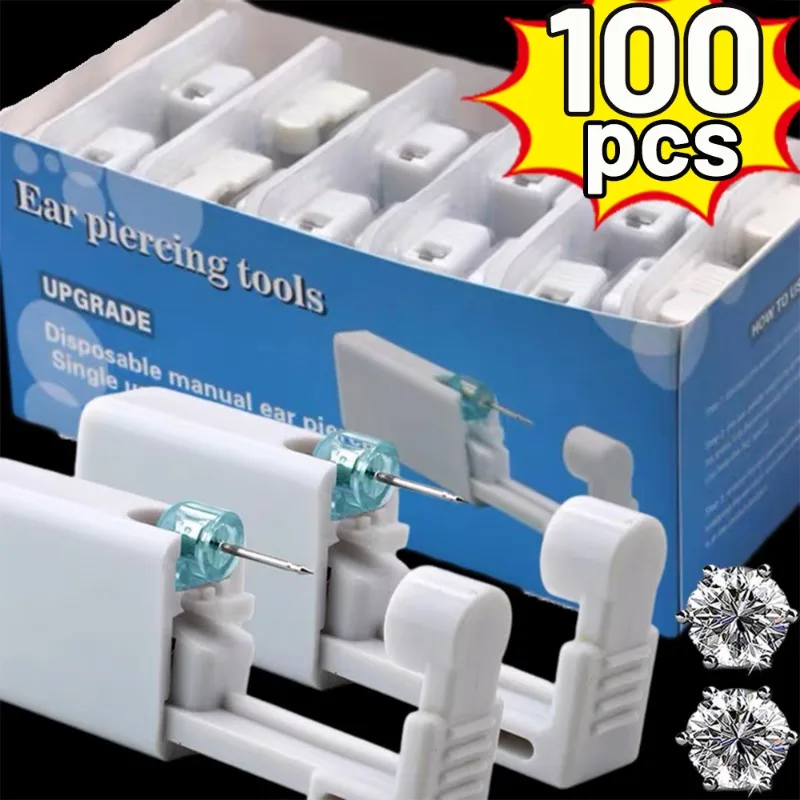 Safety Ear Piercing Gun Kit Wo - Body Jewelry Tool recension och pris