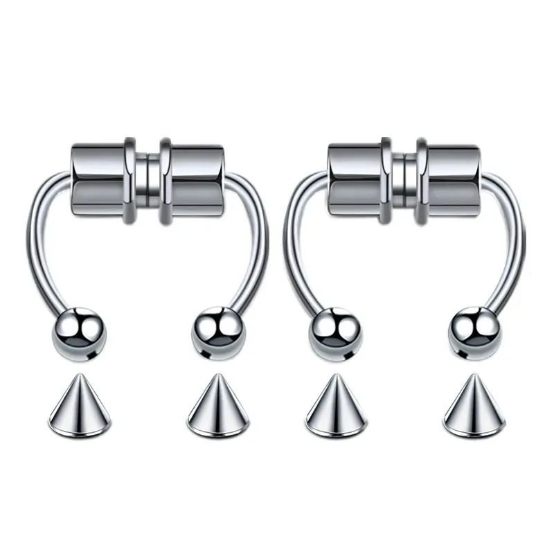1/2/3Pcs Fake Magnetic Nose Ri - Body Jewelry And Piercing recension och pris