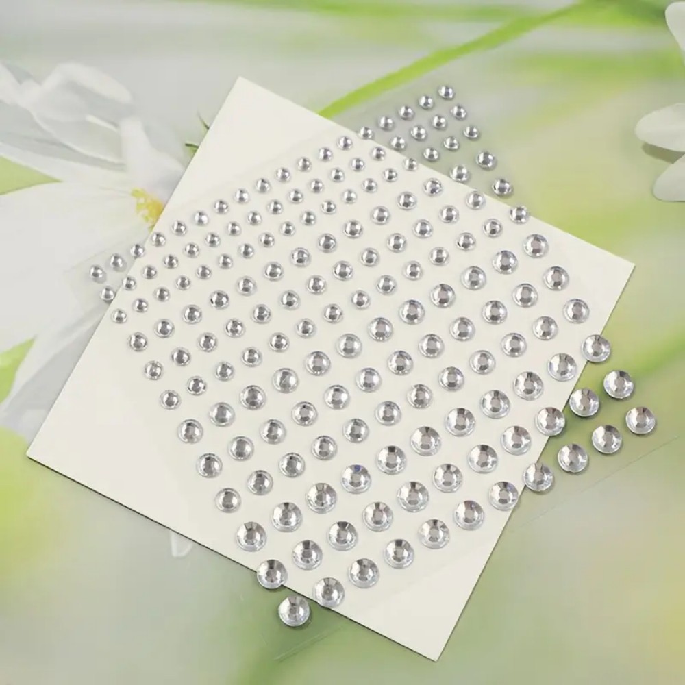 165pcs Self-Adhesive Rhineston - Body Jewelry And Piercing recension och pris
