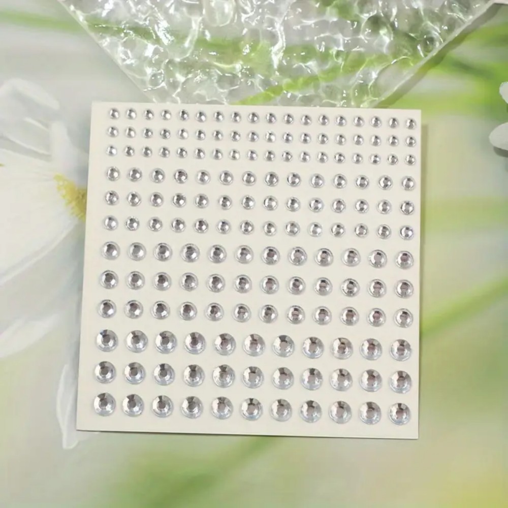 165pcs Self-Adhesive Rhineston - Body Jewelry And Piercing recension och pris