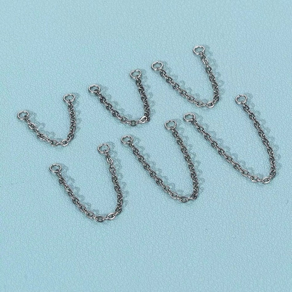 Fashion Titanium Nose Chain Do - Body Jewelry Titanium recension och pris
