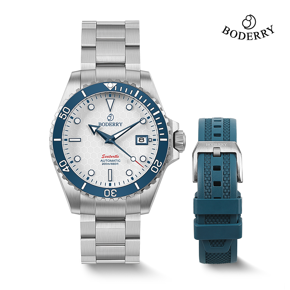 Boderry Titanium Diver Watch A - Body Jewelry Titanium recension och pris