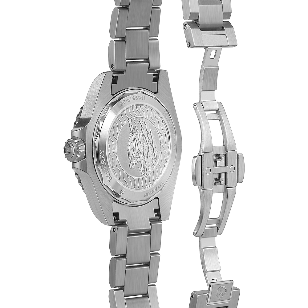 Boderry Titanium Diver Watch A - Body Jewelry Titanium recension och pris