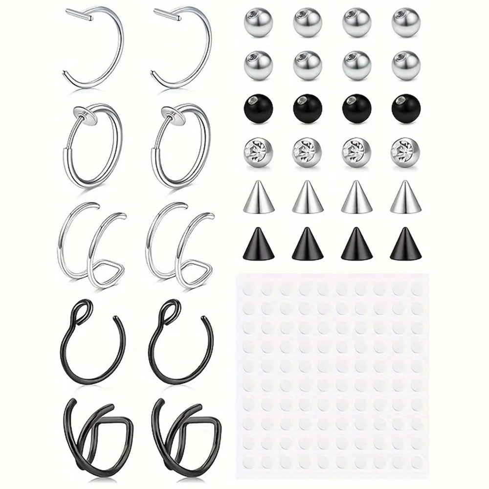 Fake Piercings Fake Lip Ring F - Body Jewelry And Piercing recension och pris