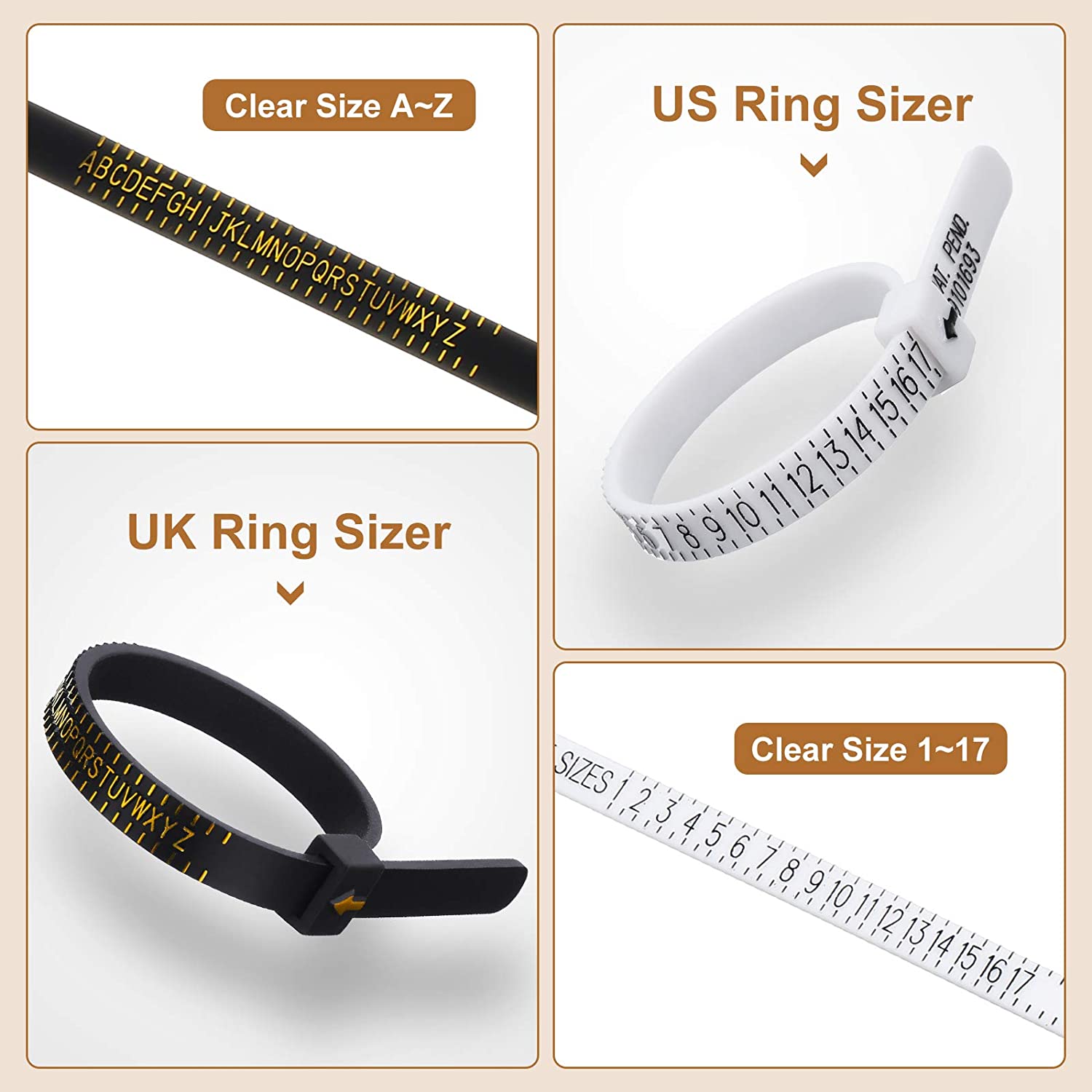 11 Pieces Of US UK Ring Mandre - Body Jewelry Tool recension och pris