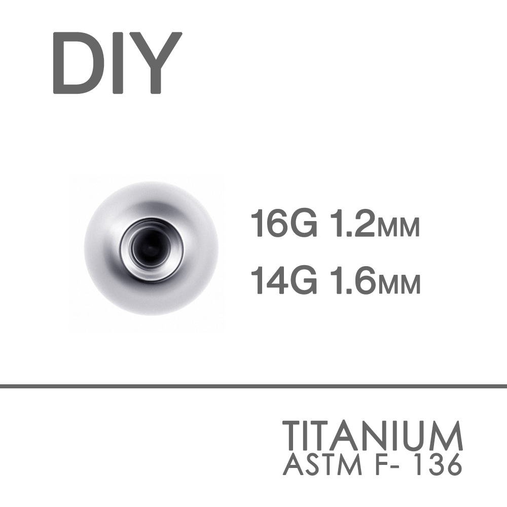 10pc Titanium Replacement Spar - Body Jewelry Dermal recension och pris