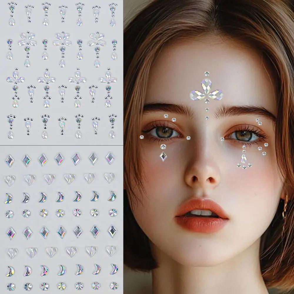 1 Sheet Colorful Bow/Star/Hear - Body Jewelry Tattoo recension och pris