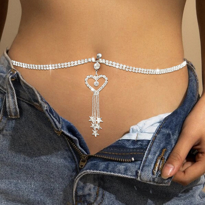 GLAMing Boho Heart Dangle Rhin - Body Jewelry And Piercing recension och pris