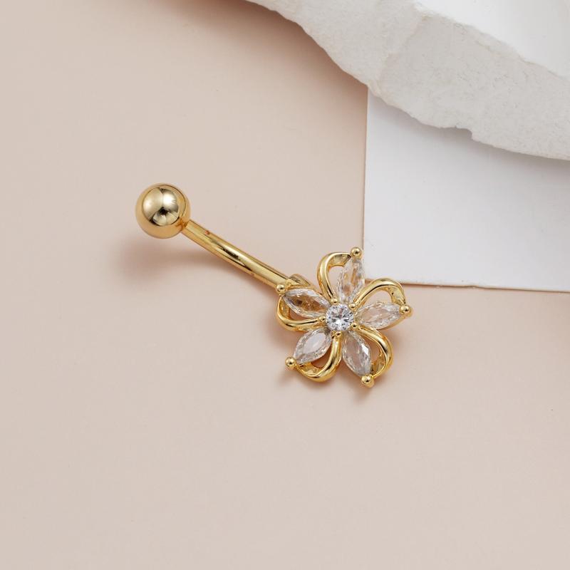 Sparkling Dangle Stainless Ste - Body Jewelry And Piercing recension och pris