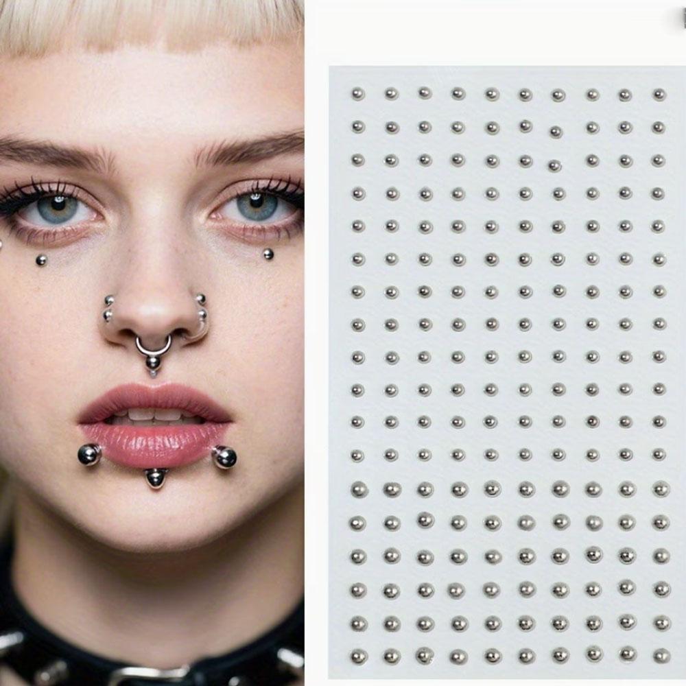 58-180pcs Set Non Piercing Lip - Body Jewelry And Piercing recension och pris
