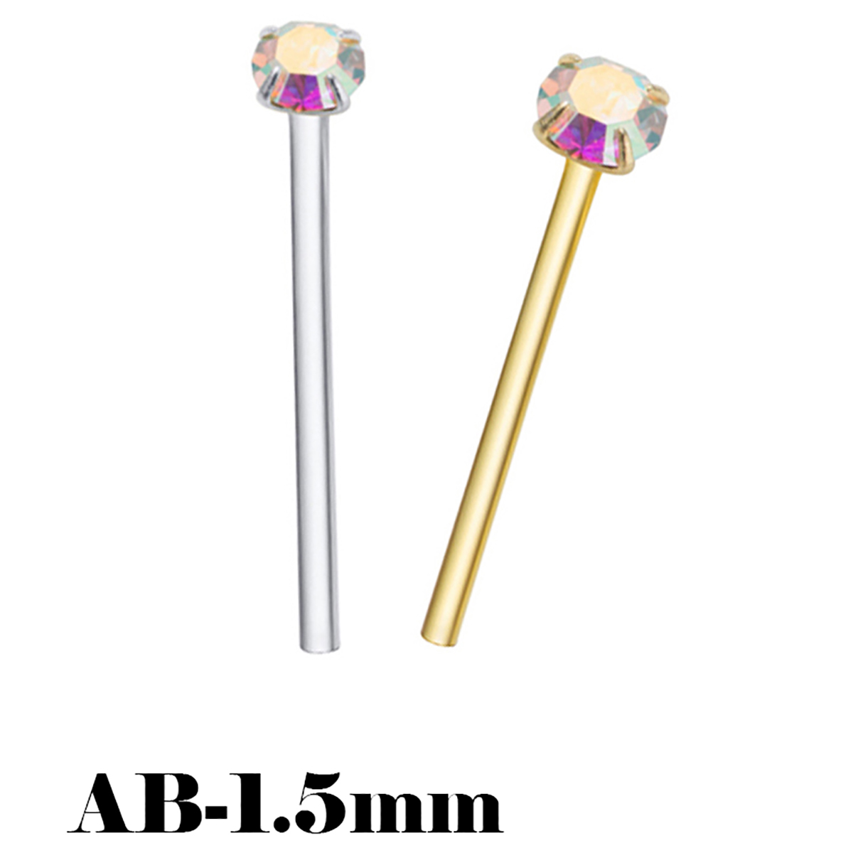 925 Sterling Silver Nose Studs - Body Jewelry La recension och pris