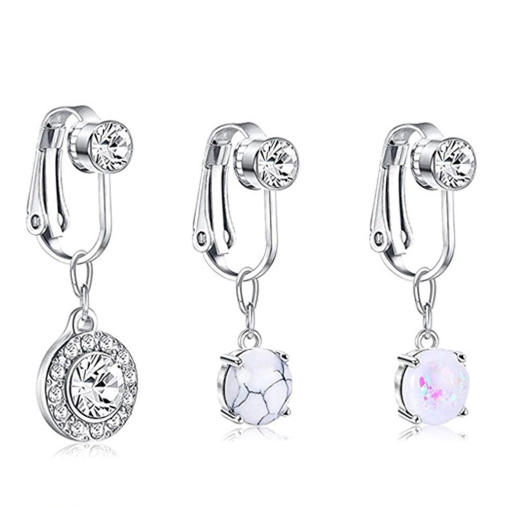 Fashion Women Belly Button Rin - Body Jewelry And Piercing recension och pris