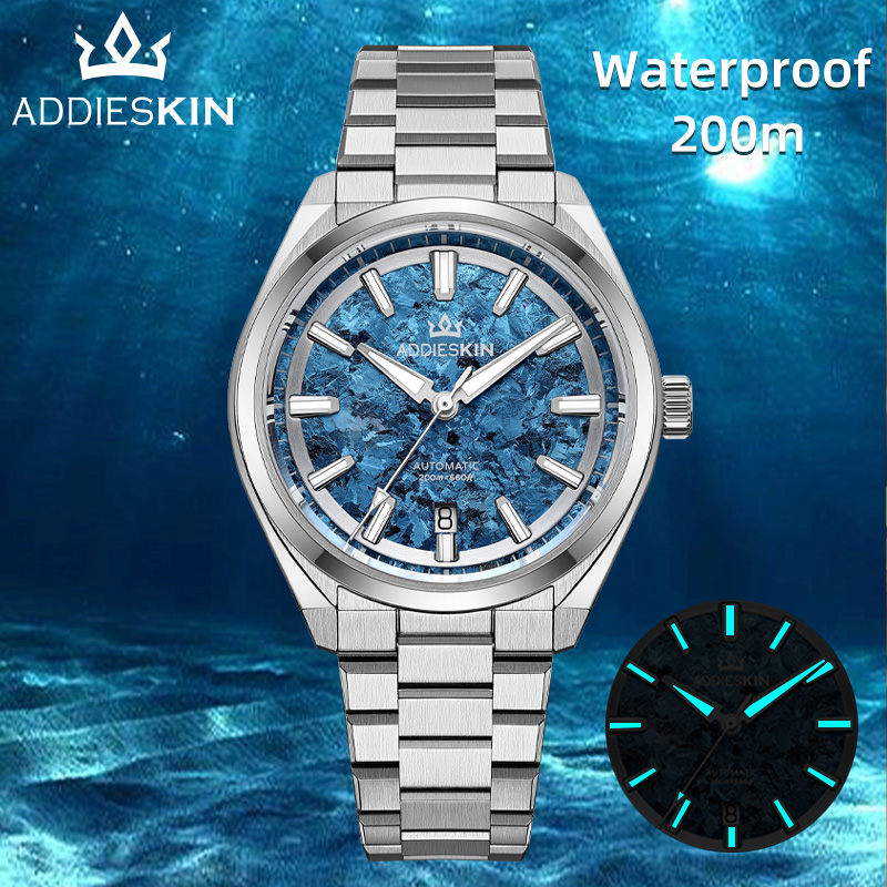 ADDIESKIN Luxury Watch Sapphir - Body Jewelry Titanium recension och pris