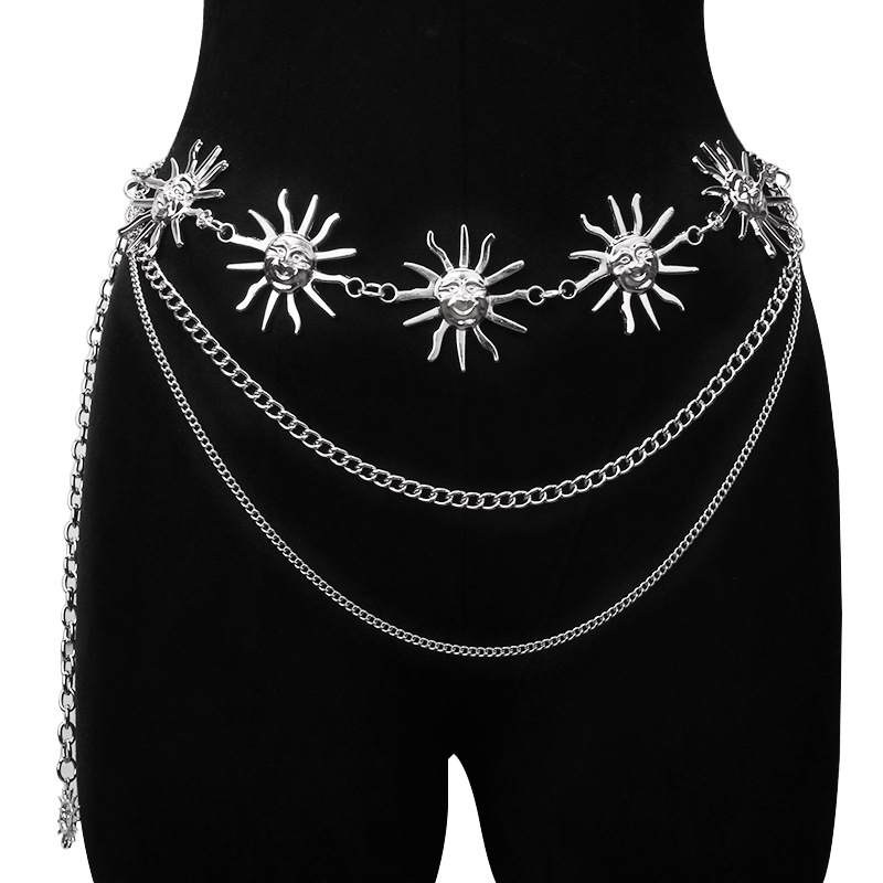 Chunky Multilayer Punk Gothic  - Body Jewelry In Bulk recension och pris