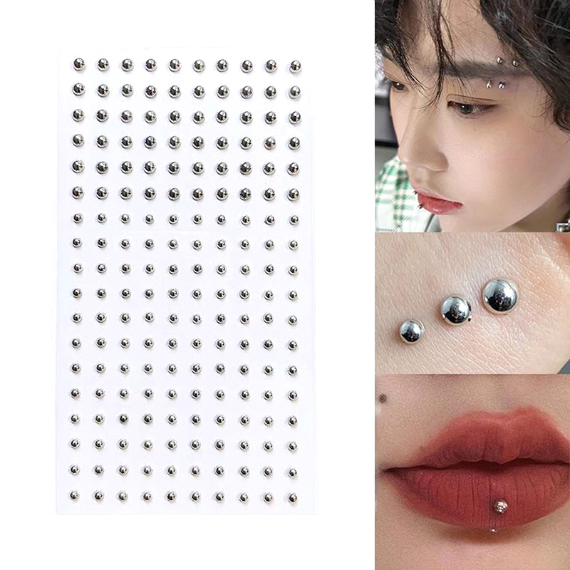 Diamond Sticker Fake Nose Stud - Body Jewelry And Piercing recension och pris