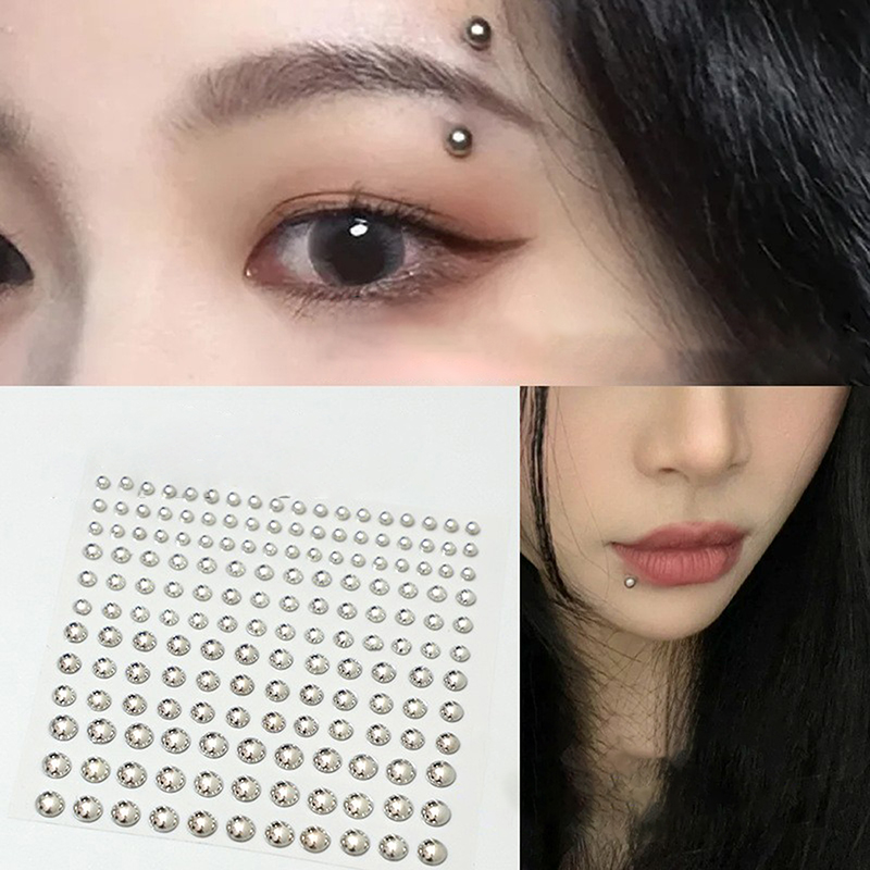 Diamond Sticker Fake Nose Stud - Body Jewelry And Piercing recension och pris
