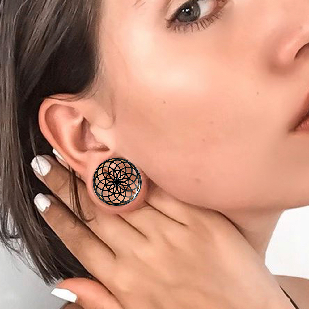 Vankula 2PCS 316 Stainless Ste - Body Jewelry Gauges recension och pris