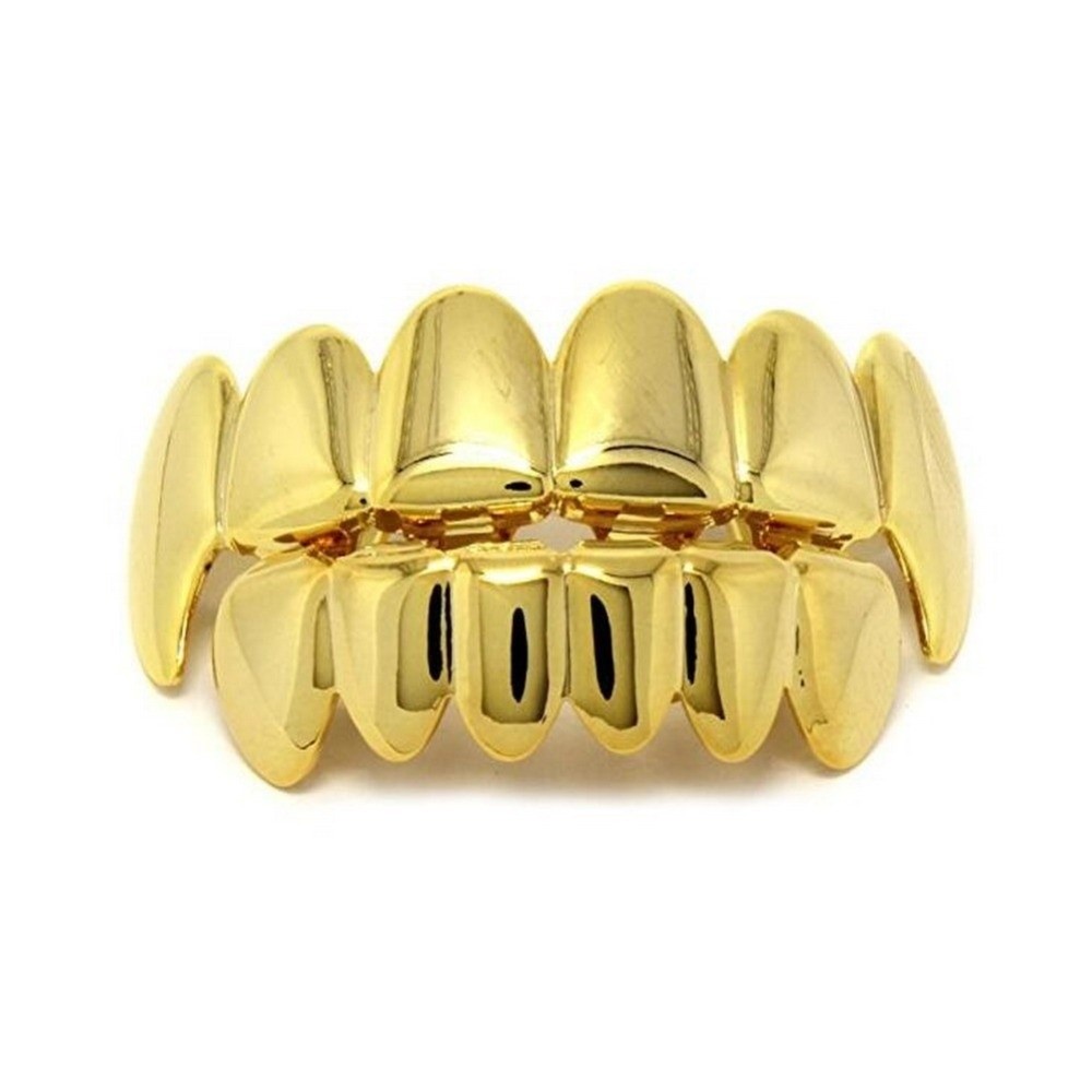 Fashion Top Bottom Set Teeth G - Body Jewelry Unique recension och pris